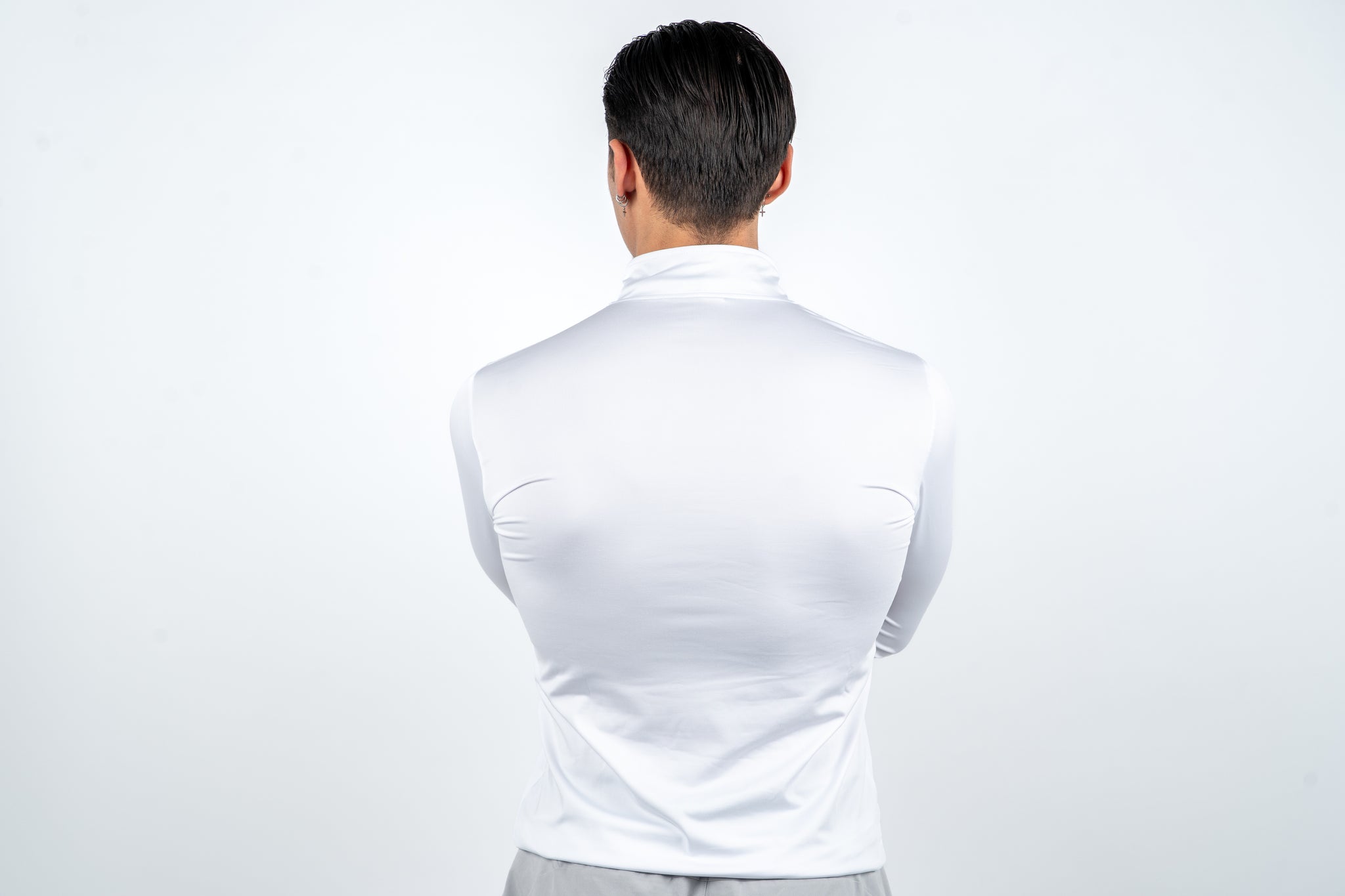 Vital Seamless 1/4 zip Blanc