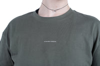 Heavy Oversize Tee Olive