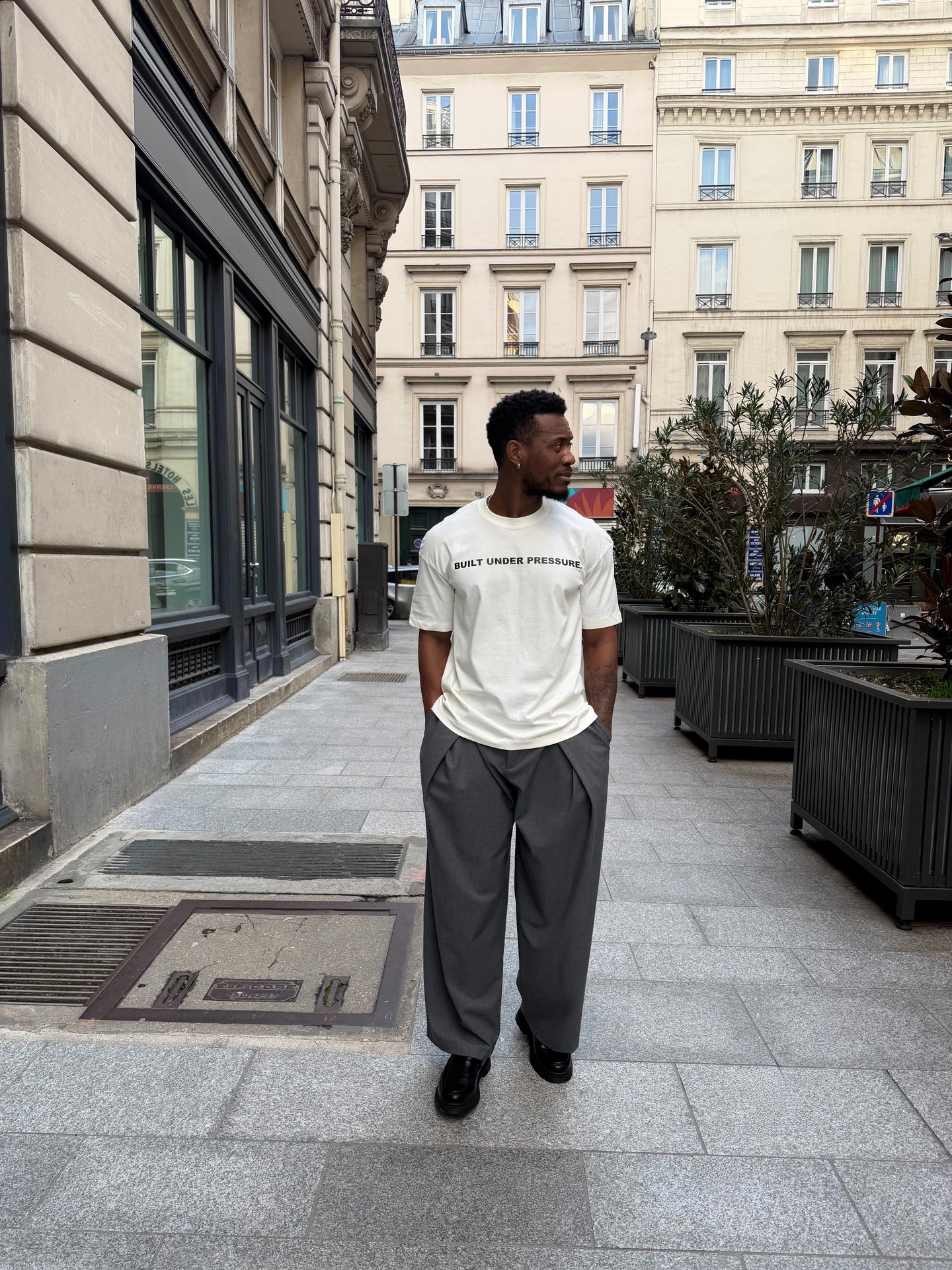 New. T-shirt unisexe oversize