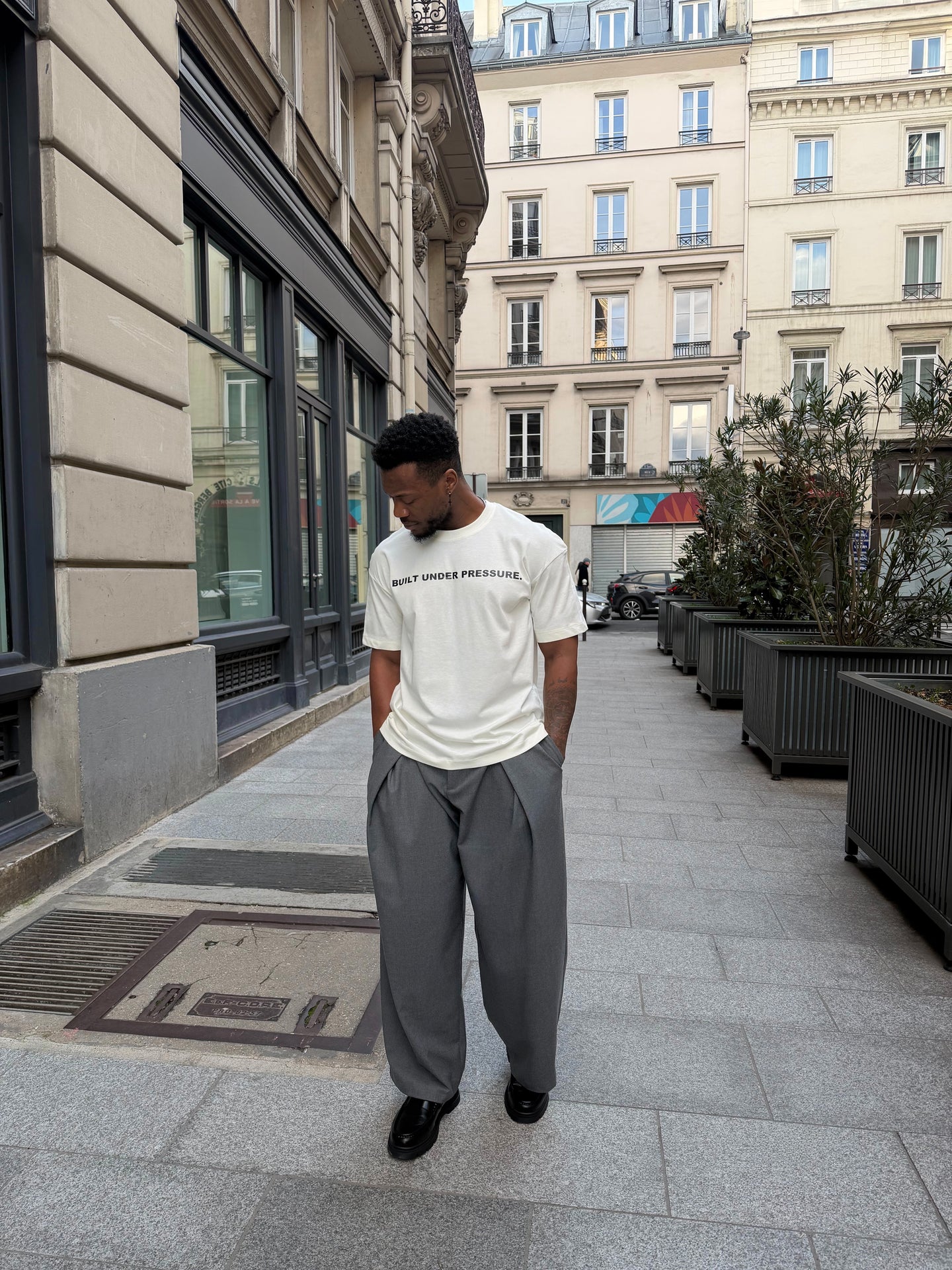 New. T-shirt unisexe oversize